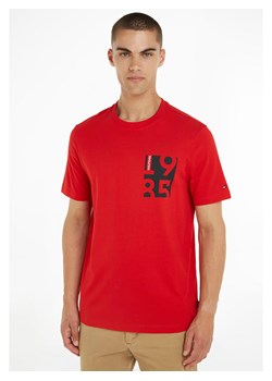 Tommy Hilfiger Koszulka w kolorze czerwonym ze sklepu Limango Polska w kategorii T-shirty męskie - zdjęcie 172239289