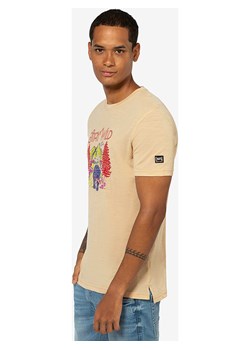 super.natural Koszulka &quot;Better a Fish than me&quot; w kolorze beżowym ze sklepu Limango Polska w kategorii T-shirty męskie - zdjęcie 172239707