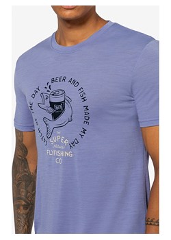 super.natural Koszulka &quot;Juhos Finest&quot; w kolorze niebieskim ze sklepu Limango Polska w kategorii T-shirty męskie - zdjęcie 172239715
