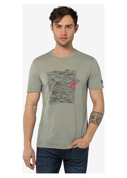 super.natural Koszulka &quot;Longbeard Surfer&quot; w kolorze beżowym ze sklepu Limango Polska w kategorii T-shirty męskie - zdjęcie 172239739
