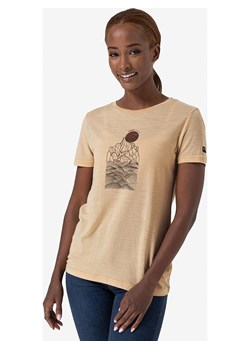 super.natural Koszulka &quot;Preikestolen Cliffs&quot; w kolorze beżowym ze sklepu Limango Polska w kategorii Bluzki damskie - zdjęcie 172239899
