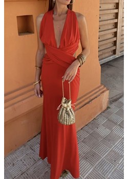 Sukienka LONFELA RED ze sklepu Ivet Shop w kategorii Sukienki - zdjęcie 172242195