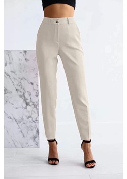 Spodnie RENTIDA ECRU ze sklepu Ivet Shop w kategorii Spodnie damskie - zdjęcie 172242217