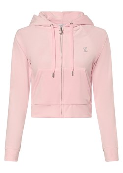 Juicy by Juicy Couture Damska kurtka z kapturem - Madison Kobiety różowy jednolity ze sklepu vangraaf w kategorii Bluzy damskie - zdjęcie 172242926