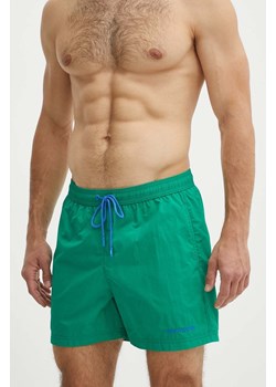 Tommy Jeans szorty kąpielowe kolor zielony UM0UM03202 ze sklepu ANSWEAR.com w kategorii Kąpielówki - zdjęcie 172243406