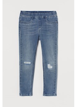 H & M - Dżinsowe legginsy - Niebieski ze sklepu H&M w kategorii Spodnie dziewczęce - zdjęcie 172244868