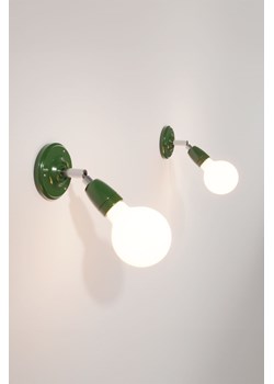 H & M - Dwa Porcelanowe Kinkiety Z Żarówką - Zielony ze sklepu H&M w kategorii Lampy ścienne - zdjęcie 172244875