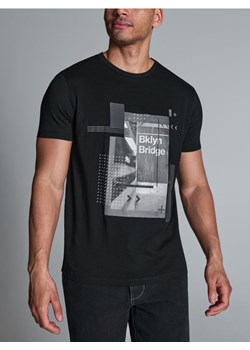 Sinsay - Koszulka z nadrukiem - czarny ze sklepu Sinsay w kategorii T-shirty męskie - zdjęcie 172247107
