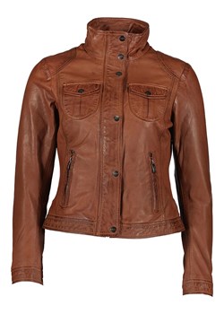 Buffalo Skórzana kurtka w kolorze brązowym ze sklepu Limango Polska w kategorii Kurtki damskie - zdjęcie 172247247