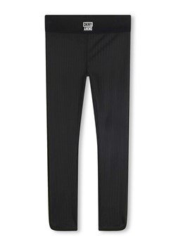 DKNY Legginsy w kolorze czarnym ze sklepu Limango Polska w kategorii Spodnie dziewczęce - zdjęcie 172247517