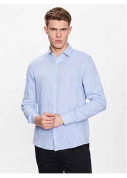 Calvin Klein Koszula K10K109286 Błękitny Slim Fit ze sklepu MODIVO w kategorii Koszule męskie - zdjęcie 172248045