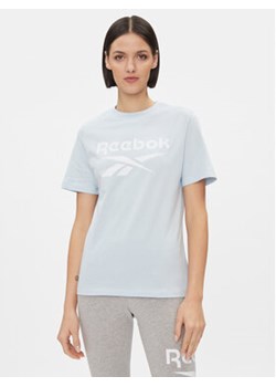 Reebok T-Shirt IM4089 Błękitny ze sklepu MODIVO w kategorii Bluzki damskie - zdjęcie 172248115