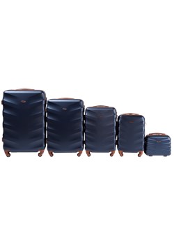 Komplet 5 walizek Wings Albatross BLUE ze sklepu WINGS w kategorii Walizki - zdjęcie 172249196