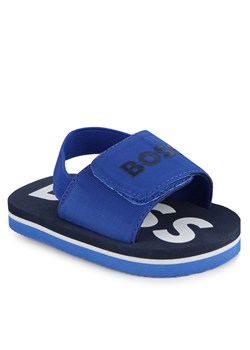 Sandały Boss J50889 M Electric Blue 872 ze sklepu eobuwie.pl w kategorii Sandały dziecięce - zdjęcie 172249689