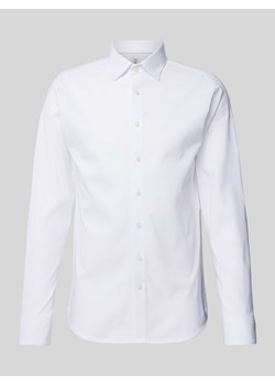 Koszula biznesowa o kroju slim fit z kołnierzykiem typu kent ze sklepu Peek&Cloppenburg  w kategorii Koszule męskie - zdjęcie 172249947