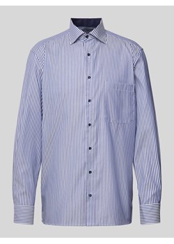 Koszula biznesowa o kroju comfort fit z kieszenią na piersi ze sklepu Peek&Cloppenburg  w kategorii Koszule męskie - zdjęcie 172250135