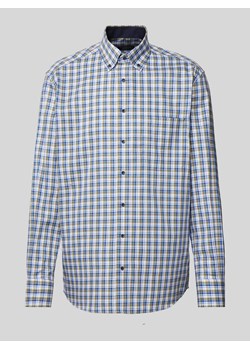 Koszula biznesowa o kroju comfort fit w kratę ze sklepu Peek&Cloppenburg  w kategorii Koszule męskie - zdjęcie 172250207