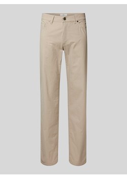 Spodnie o kroju regular fit z 5 kieszeniami model ‘CADIZ’ ze sklepu Peek&Cloppenburg  w kategorii Spodnie męskie - zdjęcie 172250356