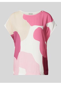 T-shirt we wzory na całej powierzchni ze sklepu Peek&Cloppenburg  w kategorii Bluzki damskie - zdjęcie 172250385