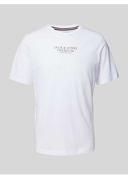T-shirt z nadrukiem z logo ze sklepu Peek&Cloppenburg  w kategorii T-shirty męskie - zdjęcie 172250396