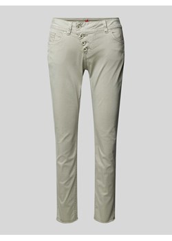 Spodnie o kroju slim fit z 5 kieszeniami model ‘Malibu’ ze sklepu Peek&Cloppenburg  w kategorii Spodnie damskie - zdjęcie 172250475