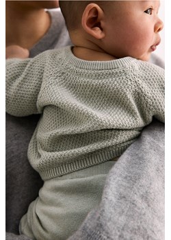 H & M - Bawełniany komplet 2-częściowy - Zielony ze sklepu H&M w kategorii Dresy dla niemowlaka - zdjęcie 172250768
