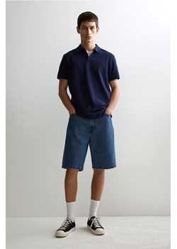 H & M - Top polo z piki Regular Fit - Niebieski ze sklepu H&M w kategorii T-shirty męskie - zdjęcie 172250808