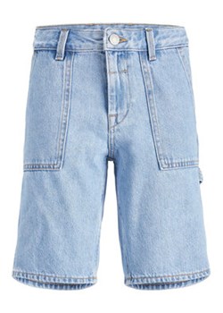 Jack&Jones Junior Szorty jeansowe 12236520 Błękitny Loose Fit ze sklepu MODIVO w kategorii Spodenki chłopięce - zdjęcie 172251048