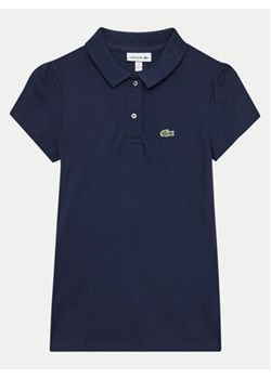 Lacoste Polo PJ3594 Granatowy Regular Fit ze sklepu MODIVO w kategorii T-shirty chłopięce - zdjęcie 172251079