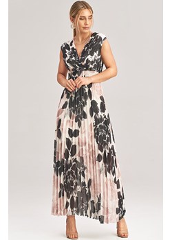 Plisowana sukienka maxi M1004/164, Kolor multicolour, Rozmiar uniwersalny, Figl ze sklepu Primodo w kategorii Sukienki - zdjęcie 172251705