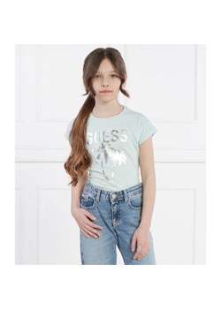 Guess T-shirt | Regular Fit ze sklepu Gomez Fashion Store w kategorii Bluzki dziewczęce - zdjęcie 172251965