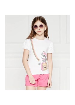 Guess T-shirt | Regular Fit ze sklepu Gomez Fashion Store w kategorii Bluzki dziewczęce - zdjęcie 172251987