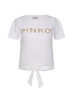 Pinko UP T-shirt | Cropped Fit | stretch ze sklepu Gomez Fashion Store w kategorii Bluzki dziewczęce - zdjęcie 172251989
