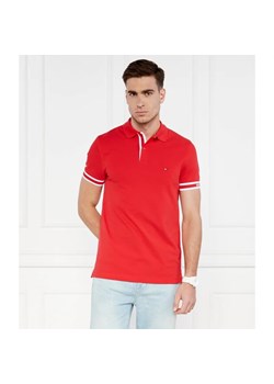 Tommy Hilfiger Polo MONOTYPE CUFF | Slim Fit ze sklepu Gomez Fashion Store w kategorii T-shirty męskie - zdjęcie 172252048