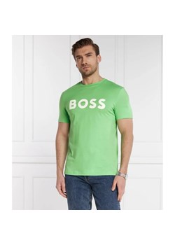 BOSS ORANGE T-shirt Thinking 1 | Regular Fit ze sklepu Gomez Fashion Store w kategorii T-shirty męskie - zdjęcie 172252058