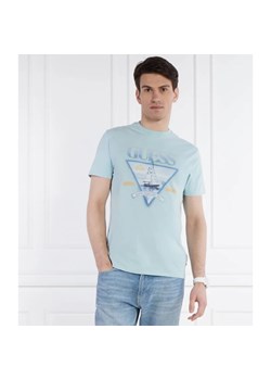 GUESS T-shirt YACHT CLUB | Regular Fit ze sklepu Gomez Fashion Store w kategorii T-shirty męskie - zdjęcie 172252087
