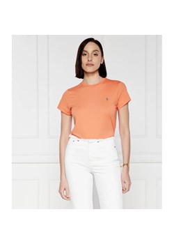 POLO RALPH LAUREN T-shirt | Regular Fit ze sklepu Gomez Fashion Store w kategorii Bluzki damskie - zdjęcie 172252157