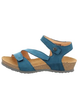 Think! Skórzane sandały w kolorze niebieskim ze sklepu Limango Polska w kategorii Sandały damskie - zdjęcie 172253436