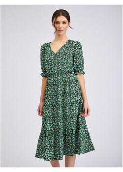 orsay Sukienka w kolorze zielonym ze sklepu Limango Polska w kategorii Sukienki - zdjęcie 172253526
