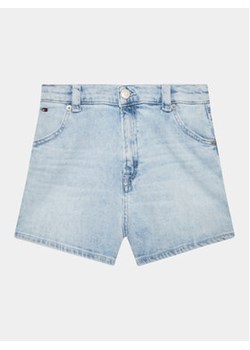 Tommy Hilfiger Szorty jeansowe KG0KG07244 D Błękitny Regular Fit ze sklepu MODIVO w kategorii Spodenki dziewczęce - zdjęcie 172254429