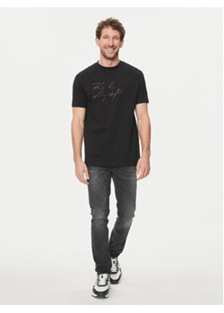 KARL LAGERFELD T-Shirt 755083 542225 Czarny Regular Fit ze sklepu MODIVO w kategorii T-shirty męskie - zdjęcie 172254617