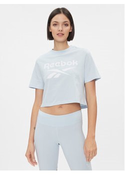 Reebok T-Shirt IM4096 Błękitny ze sklepu MODIVO w kategorii Bluzki damskie - zdjęcie 172254706