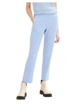 Tom Tailor Spodnie materiałowe 1035887 Błękitny ze sklepu MODIVO w kategorii Spodnie damskie - zdjęcie 172254716