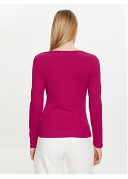 Morgan Bluzka 241-TMILIE Różowy Slim Fit ze sklepu MODIVO w kategorii Bluzki damskie - zdjęcie 172254886