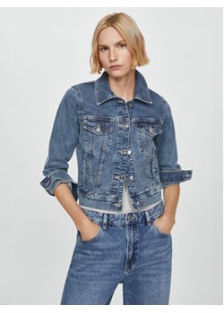 Mango Kurtka jeansowa Vicky 67085733 Niebieski Regular Fit ze sklepu MODIVO w kategorii Kurtki damskie - zdjęcie 172254999