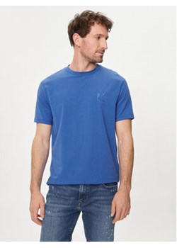 KARL LAGERFELD T-Shirt 755890 542221 Niebieski Regular Fit ze sklepu MODIVO w kategorii T-shirty męskie - zdjęcie 172255117