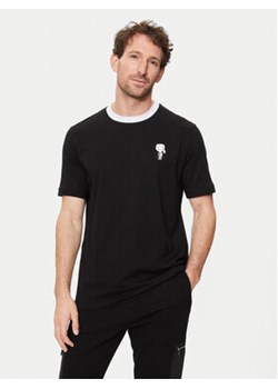 KARL LAGERFELD T-Shirt 755029 542224 Czarny Regular Fit ze sklepu MODIVO w kategorii T-shirty męskie - zdjęcie 172255137