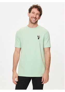 KARL LAGERFELD T-Shirt 755027 542221 Czerwony Regular Fit ze sklepu MODIVO w kategorii T-shirty męskie - zdjęcie 172255219