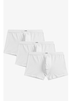 3-pack Bokserki męskie białe 3MH-185, Kolor biały, Rozmiar L, ATLANTIC ze sklepu Intymna w kategorii Majtki męskie - zdjęcie 172255575