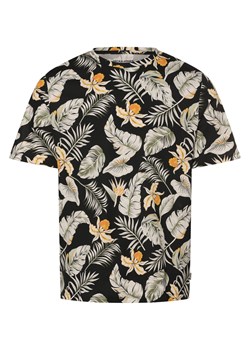 Jack & Jones Koszulka męska - JJChill Mężczyźni Bawełna czarny wzorzysty ze sklepu vangraaf w kategorii T-shirty męskie - zdjęcie 172255907